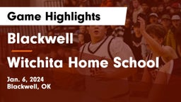 Blackwell  vs Witchita Home School Game Highlights - Jan. 6, 2024