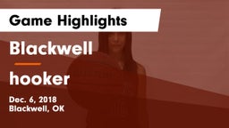 Blackwell  vs hooker Game Highlights - Dec. 6, 2018