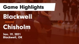 Blackwell  vs Chisholm  Game Highlights - Jan. 19, 2021