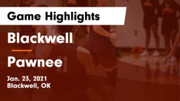 Blackwell  vs Pawnee Game Highlights - Jan. 23, 2021