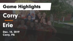 Corry  vs Erie Game Highlights - Dec. 14, 2019