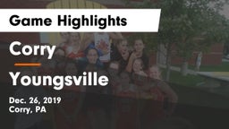 Corry  vs Youngsville Game Highlights - Dec. 26, 2019