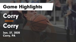 Corry  vs Corry  Game Highlights - Jan. 27, 2020