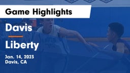 Davis  vs Liberty  Game Highlights - Jan. 14, 2023