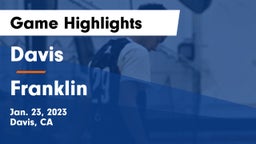 Davis  vs Franklin  Game Highlights - Jan. 23, 2023