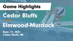 Cedar Bluffs  vs Elmwood-Murdock Game Highlights - Sept. 21, 2021