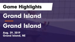 Grand Island  vs Grand Island  Game Highlights - Aug. 29, 2019