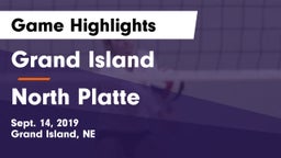Grand Island  vs North Platte  Game Highlights - Sept. 14, 2019