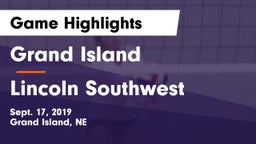 Grand Island  vs Lincoln Southwest  Game Highlights - Sept. 17, 2019