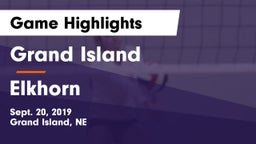 Grand Island  vs Elkhorn  Game Highlights - Sept. 20, 2019