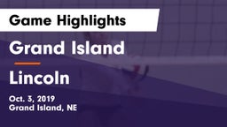 Grand Island  vs Lincoln  Game Highlights - Oct. 3, 2019