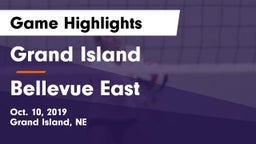 Grand Island  vs Bellevue East  Game Highlights - Oct. 10, 2019