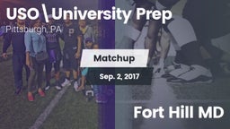 Matchup: University Prep vs. Fort Hill MD 2017