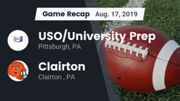 Recap: USO/University Prep  vs. Clairton  2019