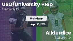 Matchup: University Prep vs. Allderdice  2019