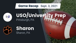 Recap: USO/University Prep  vs. Sharon  2021