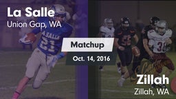 Matchup: La Salle  vs. Zillah  2016