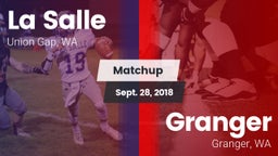 Matchup: La Salle  vs. Granger  2018