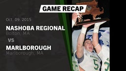 Recap: Nashoba Regional  vs. Marlborough  2015