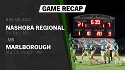 Recap: Nashoba Regional  vs. Marlborough  2015