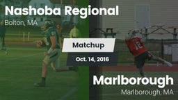 Matchup: Nashoba Regional vs. Marlborough  2016