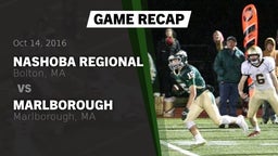 Recap: Nashoba Regional  vs. Marlborough  2016
