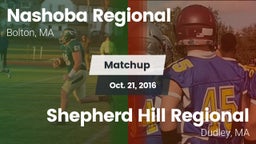 Matchup: Nashoba Regional vs. Shepherd Hill Regional  2016