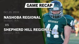 Recap: Nashoba Regional  vs. Shepherd Hill Regional  2016
