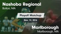 Matchup: Nashoba Regional vs. Marlborough  2016