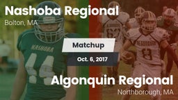 Matchup: Nashoba Regional vs. Algonquin Regional  2017