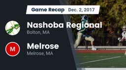 Recap: Nashoba Regional  vs. Melrose  2017