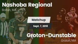 Matchup: Nashoba Regional vs. Groton-Dunstable  2018