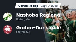 Recap: Nashoba Regional  vs. Groton-Dunstable  2018