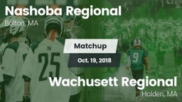 Matchup: Nashoba Regional vs. Wachusett Regional  2018