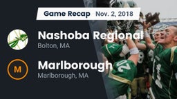 Recap: Nashoba Regional  vs. Marlborough  2018