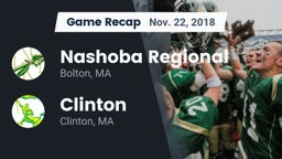 Recap: Nashoba Regional  vs. Clinton  2018
