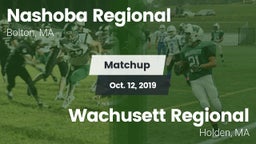Matchup: Nashoba Regional vs. Wachusett Regional  2019