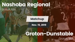 Matchup: Nashoba Regional vs. Groton-Dunstable  2019