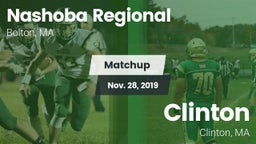 Matchup: Nashoba Regional vs. Clinton  2019
