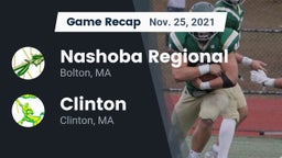 Recap: Nashoba Regional  vs. Clinton  2021