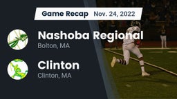 Recap: Nashoba Regional  vs. Clinton  2022