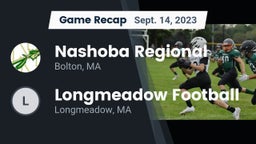 Recap: Nashoba Regional  vs. Longmeadow Football 2023