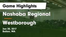 Nashoba Regional  vs Westborough  Game Highlights - Jan 20, 2017