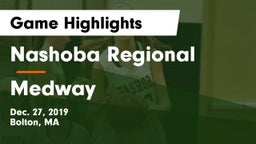 Nashoba Regional  vs Medway  Game Highlights - Dec. 27, 2019