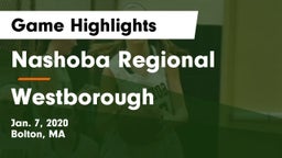 Nashoba Regional  vs Westborough  Game Highlights - Jan. 7, 2020
