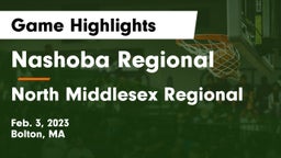 Nashoba Regional  vs North Middlesex Regional  Game Highlights - Feb. 3, 2023