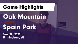 Oak Mountain  vs Spain Park  Game Highlights - Jan. 20, 2023