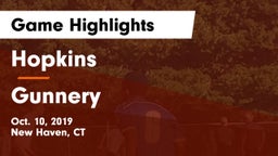 Hopkins  vs Gunnery  Game Highlights - Oct. 10, 2019