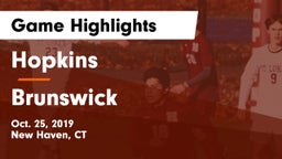 Hopkins  vs Brunswick Game Highlights - Oct. 25, 2019