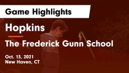 Hopkins  vs The Frederick Gunn School Game Highlights - Oct. 13, 2021